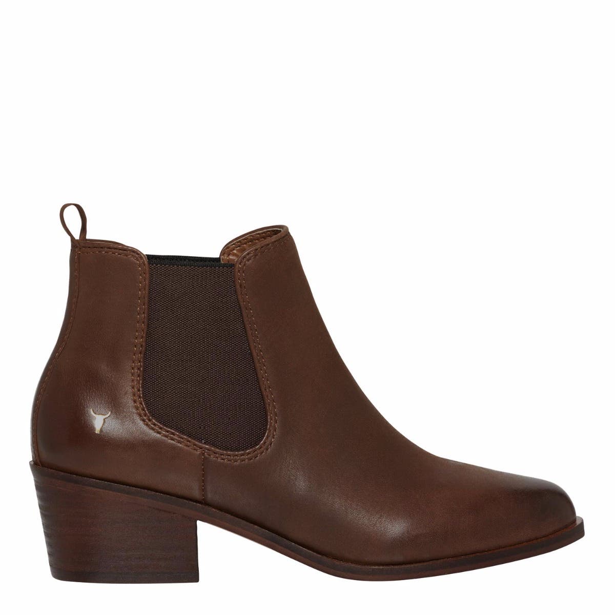 Jordy Tan Leather Boots WOMENS BOOTS Windsor Smith